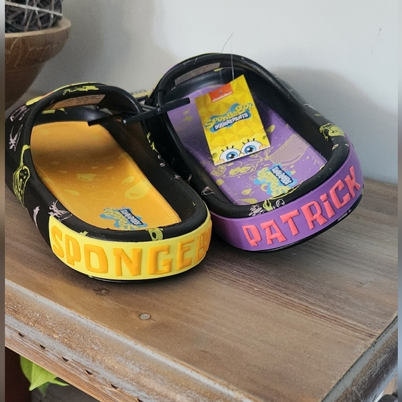 🩴 SpongeBob SquarePants Slide Sandals – Men's Size 10 NWT Fun Patrick Star NEW - Picture 13 of 16